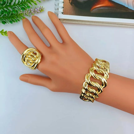 EMMA Jewellery Luxury Necklace Jewelry Sets For Women Dubai Gold Color African Arabic Wedding Bridal Collection Sets