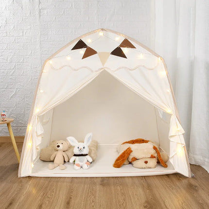Foldable Kids’ Play Tent – Princess Castle with Window & Carrying Case