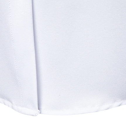 Fashion Man Stand Collar Shirt  Personality Oblique Button Irregular Long Sleeve Business Festival Hombre Mens Dress Shirts