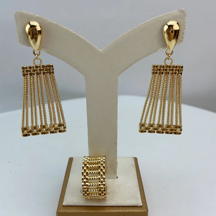 Jewelry Set For African Women Brazilian Choker Necklace Huge Fine Luxury Bride Party Jewelry FHK22583