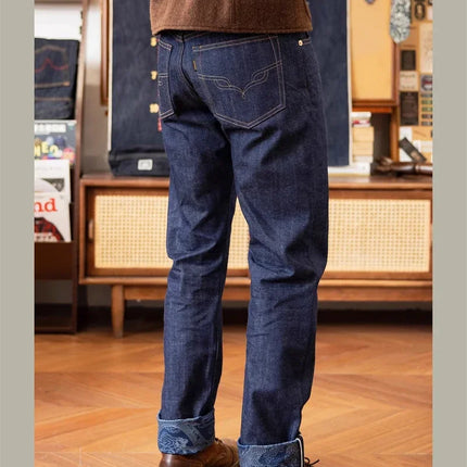 Red Tornado NOIR Year of the Dragon Limited Edition Jeans 14oz Natural Indigo Selvedge Denim Pants