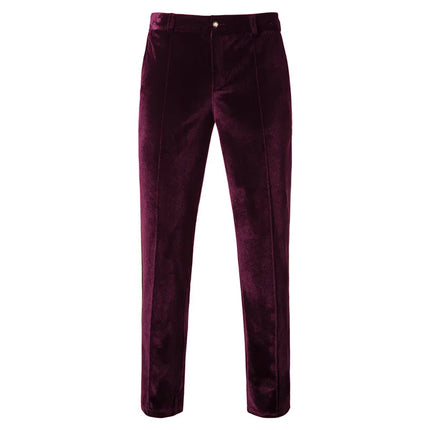 2023 new men's high-end velvet suits fashion casual dress jacket party costumes men's sets