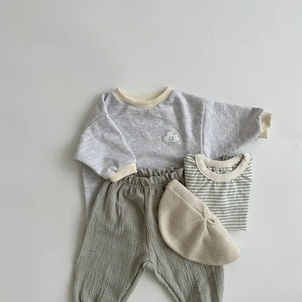 Organic Cotton Baby Pants Newborn Toddlers Autumn Spring Summer Winter Cute Print Soft Muslin Clothes Pants Pantalons Capris