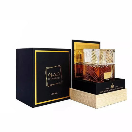 100ml Perfumes Khamrah Middle Eastern Arabic Neutral High-end Fragrance Perfume Long-lasting Men's Cologne Parfum Gifts