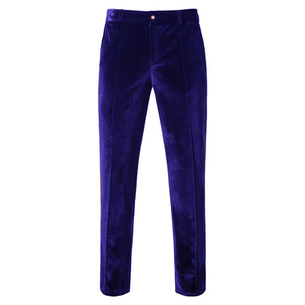 2023 new men's high-end velvet suits fashion casual dress jacket party costumes men's sets