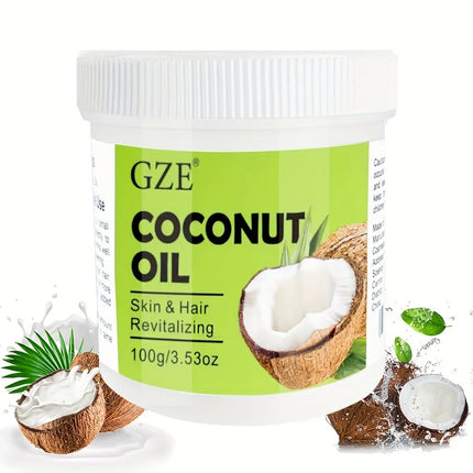 GZE Coconut Oil Cold Pressed Virginl Fractionated For Skin And Hair Care Nail Massage Oil Cocos Nucifera Oil Carrier Oi