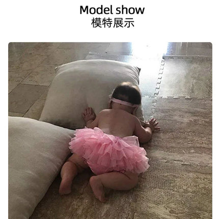 Baby Girls Newborn Tutu Skirt Outfit for Kids 2pcs Short Skirts+Headband Set Costume Toddler Girl Clothes Child Birthday Tutus