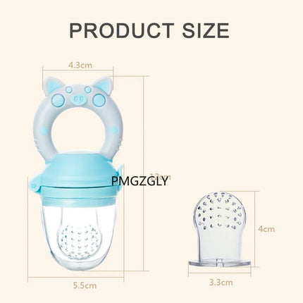 Silicone Fresh Food Nibbler Baby Feeder Kids boy girl Fruit Nipples Feeding Safe Infant Baby Supplies Nipple soother Bottles