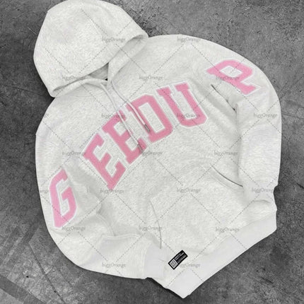 New Punk Goth Casual Loose Men Suit 2025 American High Street Fashion Clothing Retro Harajuku Y2K Fashion Oversized Hoodie