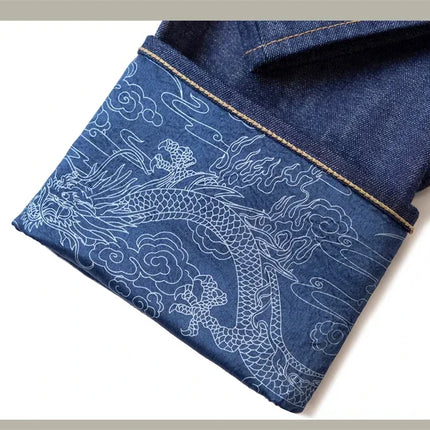 Red Tornado NOIR Year of the Dragon Limited Edition Jeans 14oz Natural Indigo Selvedge Denim Pants