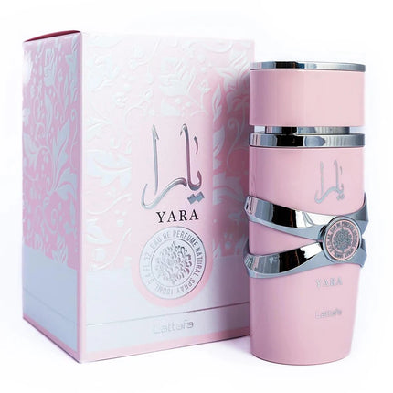 Lattafa Yara Edition For Women Eau de Perfume Spray 3.40 Ounce 100ml Long-Lasting Floral Scent Best Valentine's Day Gif