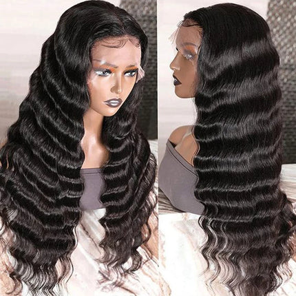 Loose Deep Wig 13x6 Hd Lace 13x6 Deep Wave Frontal Wig 13x4 Hd Lace Frontal Wigs Deep Wave 13x6 Hd Lace Front Human Hair Wig