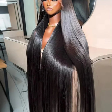 Linktowig 30 40 Inch Bone Straight Human Hair Wigs 13x6 HD Lace Frontal Wig Straight Lace Front Wigs Human Hair 5x5 Glueless Wig