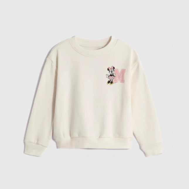 Spring New Mickey Sweatshirt Loose Fashion Long Sleeved Tops O-neck Children Baby Casual Hoodies Boys Clothing Cartoon Sweater