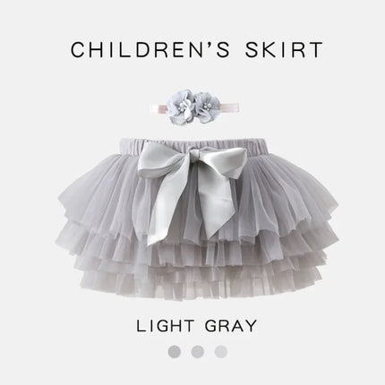 Baby Girls Newborn Tutu Skirt Outfit for Kids 2pcs Short Skirts+Headband Set Costume Toddler Girl Clothes Child Birthday Tutus