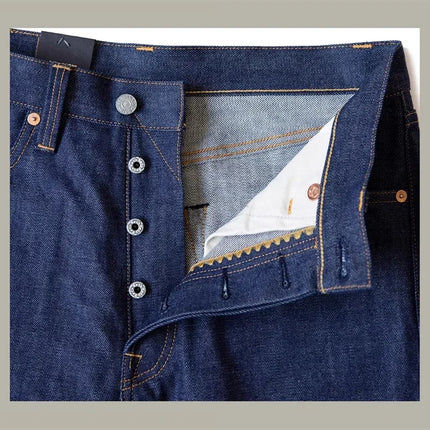 Red Tornado NOIR Year of the Dragon Limited Edition Jeans 14oz Natural Indigo Selvedge Denim Pants