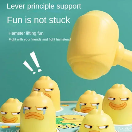 Duck/Frog/Pig Baby Toy Montessori Learning Game Educational Puzzle Gift for 12 24 Months Toddler Boy/Girl with Hammer