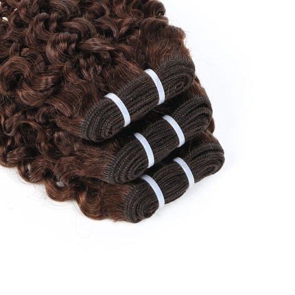 Short Jerry Curly Human Hair Bundles 100% Human Hair Weft Brazilian Hair Weave Bundle Cheap short deep loose ocean wave bundles