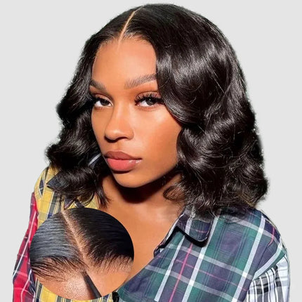 Cexxy Bob Wig Body Wave 13x4 Glueless Wigs Human Hair Short Human Hair 7x5 Glueless Wigs Human Hair Brazilian Wig For Women