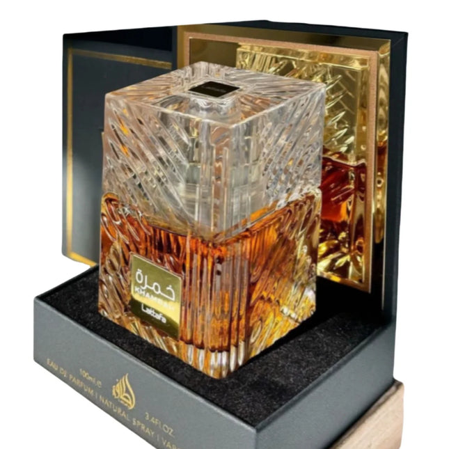 100ML Lattafa Khamrah Qahwa 3.4 Oz Eau De Toilette For Men And Women Perfume Middle East Arab Dubai Perfume