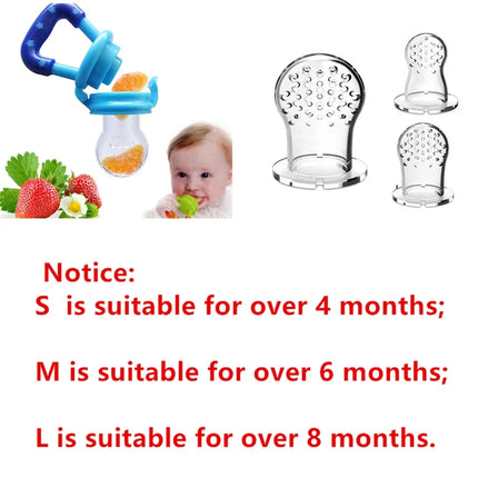 Silicone Fresh Food Nibbler Baby Feeder Kids boy girl Fruit Nipples Feeding Safe Infant Baby Supplies Nipple soother Bottles