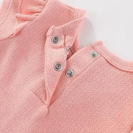 6/9/10Pieces Cotton Baby Boy Clothes Sets Cartoon Newborn Baby Girl Clothes Unisex Bodysuits+Pants Print Sleeveless Bebes