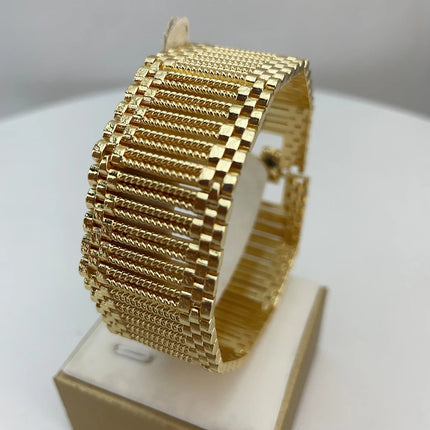 Jewelry Set For African Women Brazilian Choker Necklace Huge Fine Luxury Bride Party Jewelry FHK22583