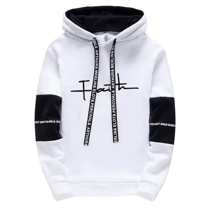 New Mens Tracksuit Casual Printed Sweatshirts Single Piece Hoodie Pants Outdoors Fitness Sports Jogging Mens Clothing Sportswear