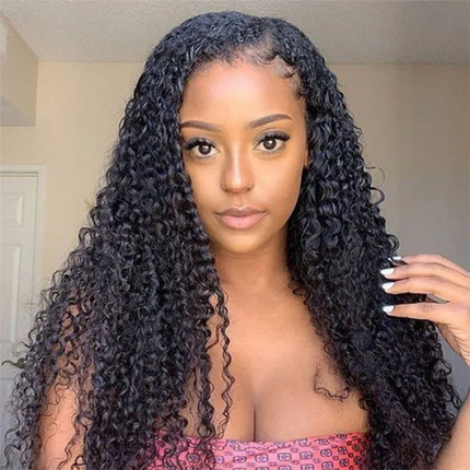 Curly Frontal Wigs 13x4 Transparent Lace Front Wigs Brazilian Deep Wave 5x5 Closure Wig 30inch Lace Frontal Wig Pre Plucked