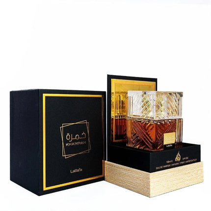 100ML Lattafa Khamrah Qahwa 3.4 Oz Eau De Toilette For Men And Women Perfume Middle East Arab Dubai Perfume