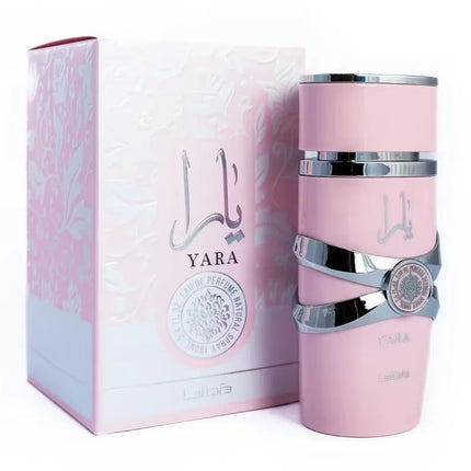 Lattafa Yara Eau de Parfum Spray for Women 100ml Original Arab Perfumes Lasting Oriental Vanilla Fragrance Pheromones Perfume