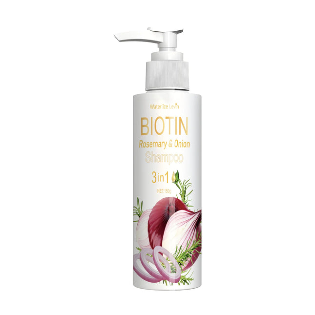 Biotin Rosemary Onion Shampoo, 72-Hour Oil Control, Soft and Shiny, Say Goodbye to Dry and Greasy Hair, Hair Care and Scalp Care