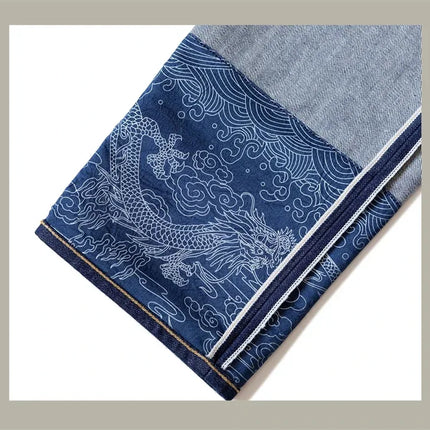 Red Tornado NOIR Year of the Dragon Limited Edition Jeans 14oz Natural Indigo Selvedge Denim Pants