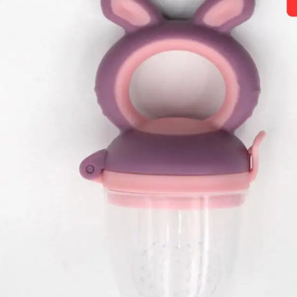 Baby Food Feeding Spoon Juice Extractor Pacifier cup Molars Baby feeding bottle Silicone Gum Fruit Vegetable Bite Eat Auxiliary