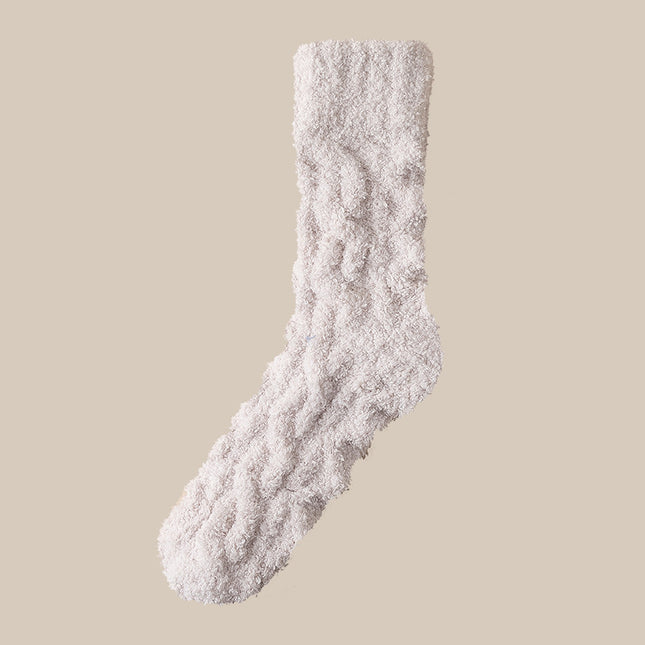 Winter Warm Fuzzy Coral Fleece Unisex Socks