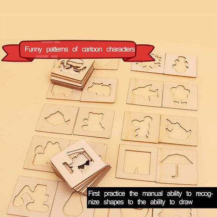 Set Tools For Learning To Draw For Young Children