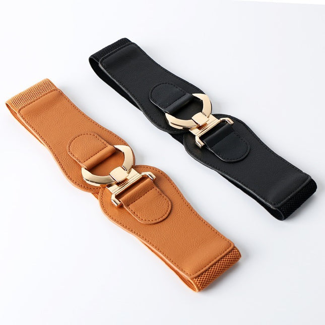 PU Leather Hook Belt – Classic Business & Casual Style