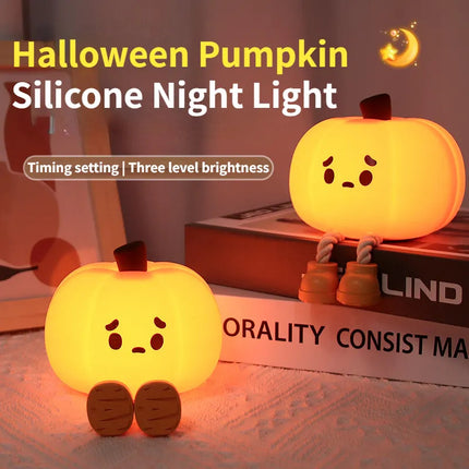 Halloween Pumpkin Silicone Lamp