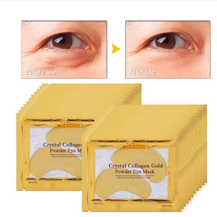 Beauty Gold Crystal Collagen Patches For Eye Anti-Aging Acne Eye Mask Korean Cosmetics Skin Care
