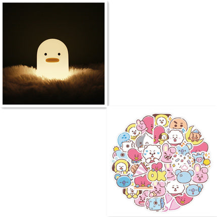 Nordic Cute Cartoon Dull Duck LED Night Light