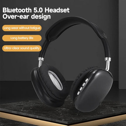 LUNVERO P9 Wireless Bluetooth Headphones with Mic
