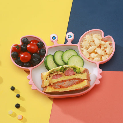 Silicone Baby Suction Plate Set – Cute Animal Design & Non-Slip Feeding Dish