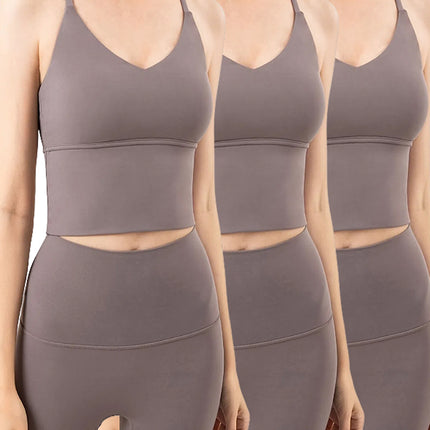 3-Pack High-Quality Yoga Bras