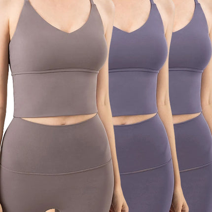 3-Pack High-Quality Yoga Bras