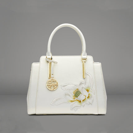 Legacy Bloom: High-End Handbag with Purposeful Elegance