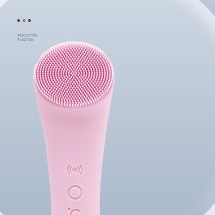 Silicone Face Cleansing Brush Facial Cleansing Brush Electric Facial Brush Vibration Heating