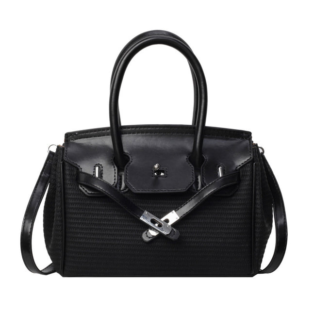 Riviera Bloom: French Straw Crossbody – Summer Edition