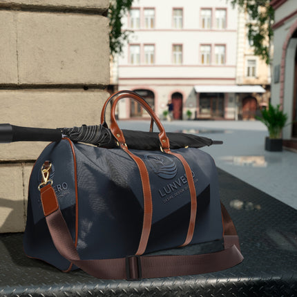 LUNVERO Premium Waterproof Travel Bag  Midnight Navy Edition