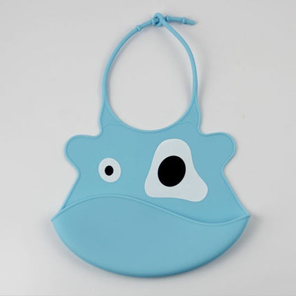 Monster Design Waterproof Silicone Baby Bib – Fun & Mess-Free Feeding