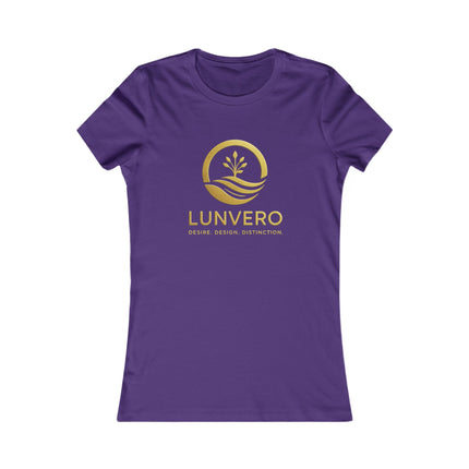 LUNVERO Gold Edition Women’s T-Shirt – Special Collection